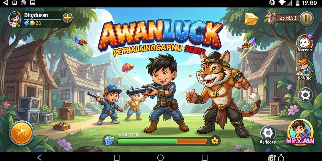 Gameplay menarik dan penuh tantangan di AWANLUCK.