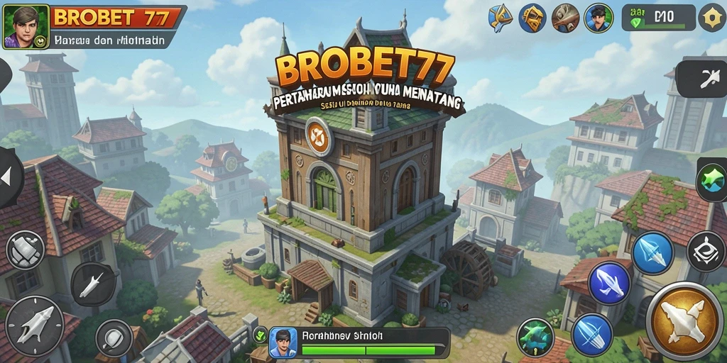 Tangkapan layar utama menunjukkan aksi gameplay Tower Defense yang mendebarkan.