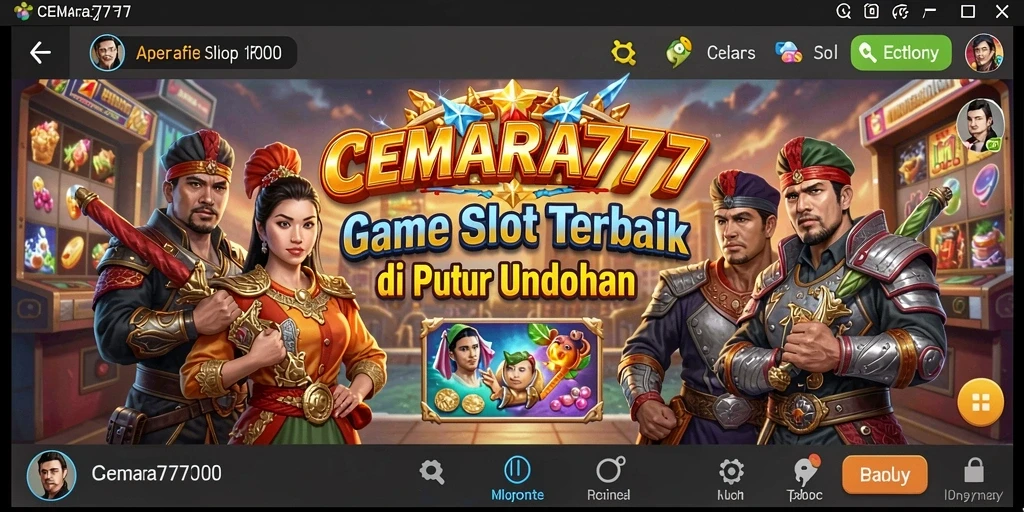Tampilan gameplay CEMARA777 yang menarik dan mengasyikkan.