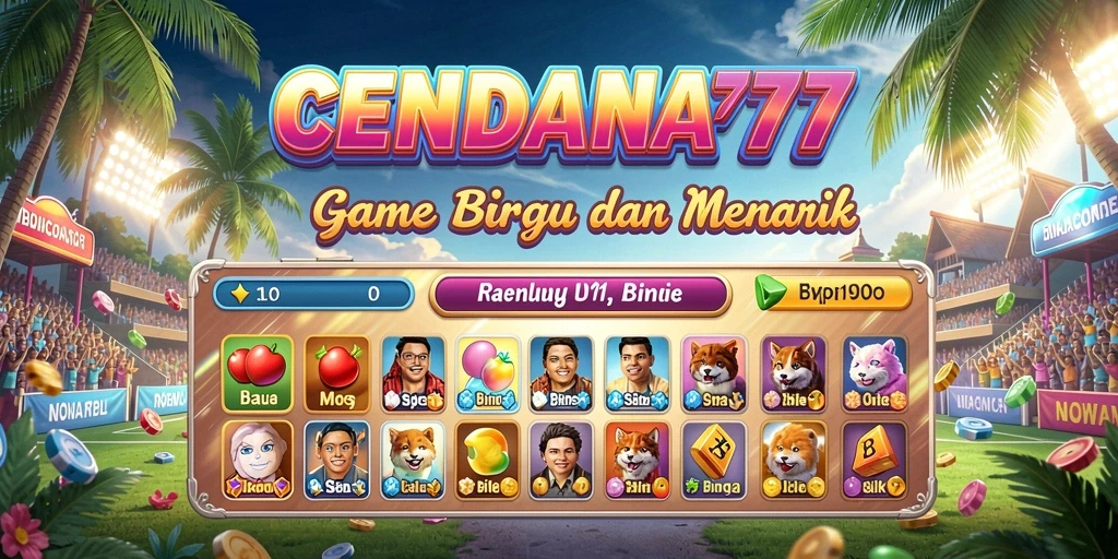 Screenshot CENDANA777 menampilkan gameplay Bingo yang mendebarkan.