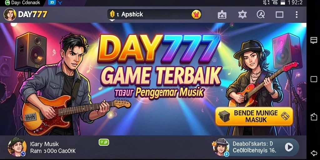 Gameplay seru dari DAY777 yang menampilkan interaksi musik.