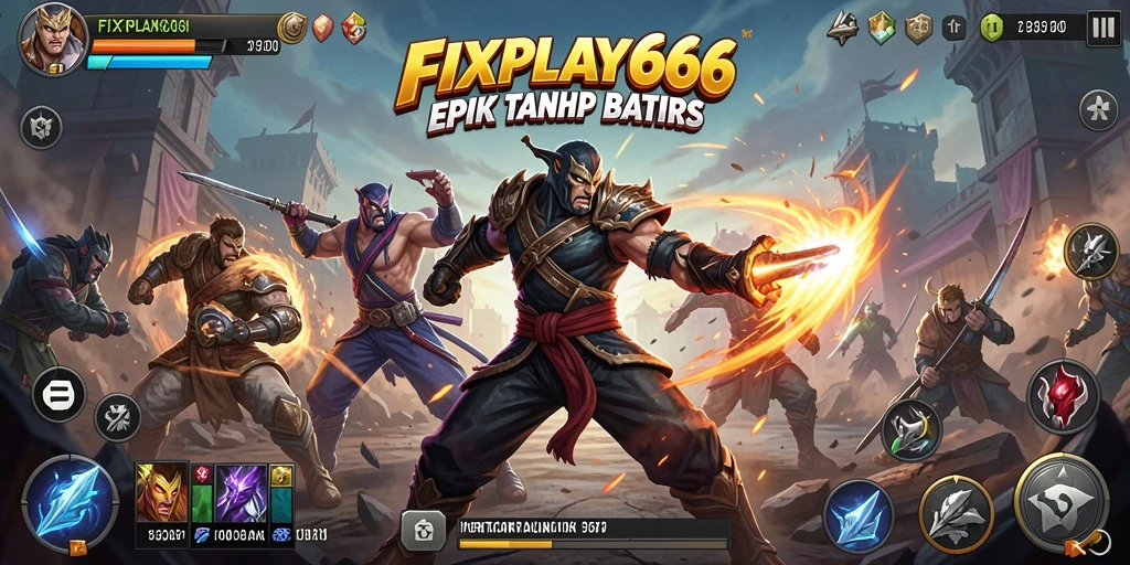 Tampilan aksi seru dari gameplay FIXPLAY666 yang mendebarkan.
