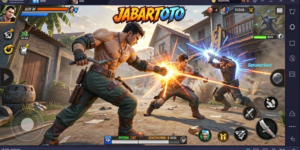 Tampilan gameplay JABARTOTO yang menegangkan dan seru.