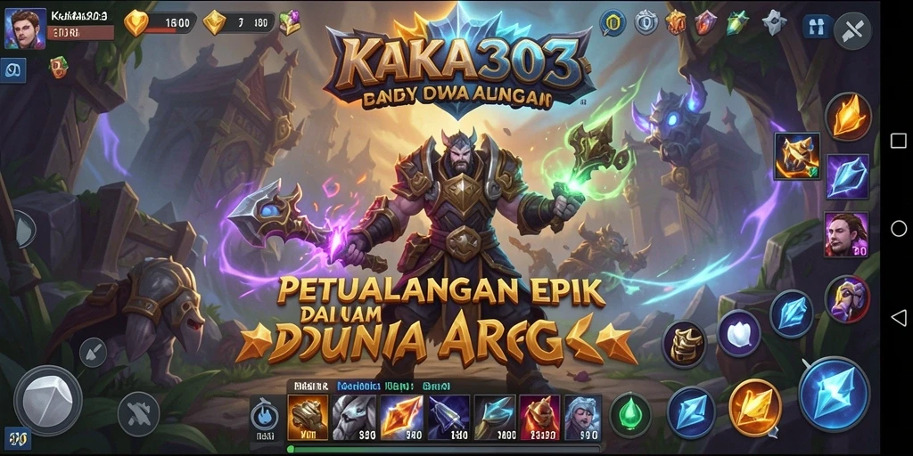 Gameplay seru KAKA303 dengan pertarungan dinamis dan grafis menawan.