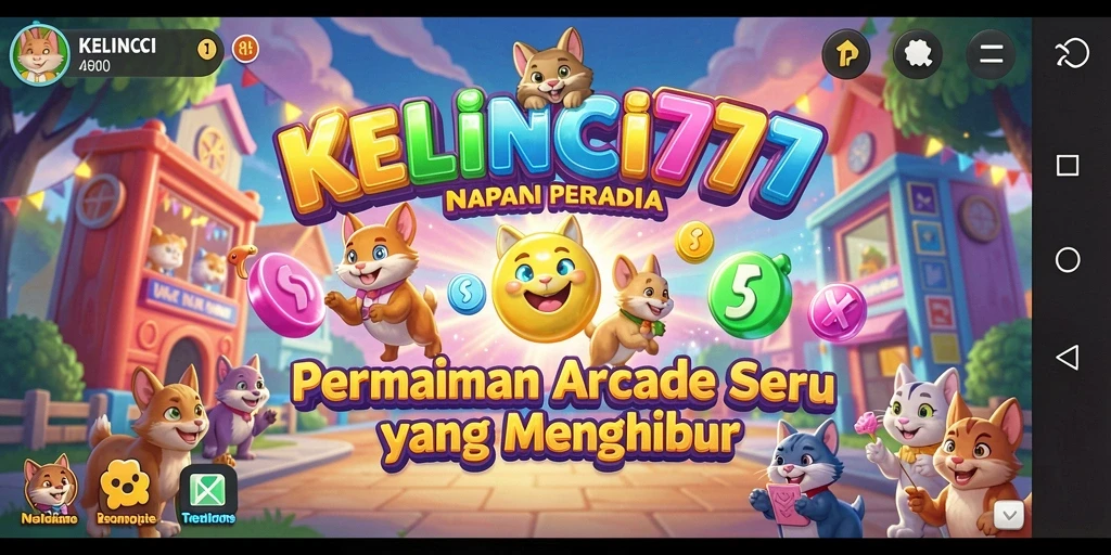 Tampilan gameplay KELINCI777 yang seru dan penuh warna.