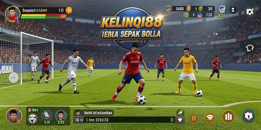 Tangkapan layar gameplay KELINCI88 menunjukkan aksi seru di lapangan.