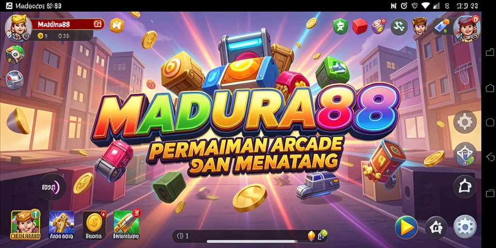 Tangkapan layar gameplay MADURA88 menampilkan aksi seru dari permainan Arcade.