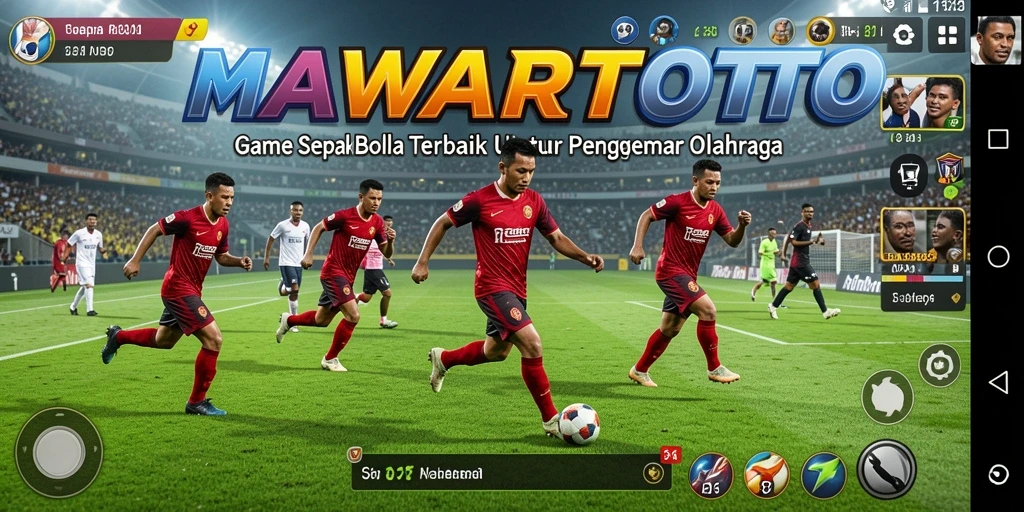 Screenshot gameplay <strong>MAWARTOTO</strong> yang menampilkan aksi seru di lapangan.