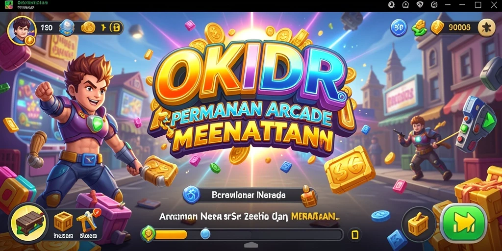Gameplay dinamis dan grafis menarik di OKIDR.