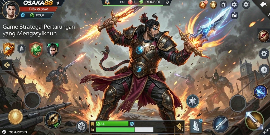 Tampilan gameplay SLG yang seru dan strategis.