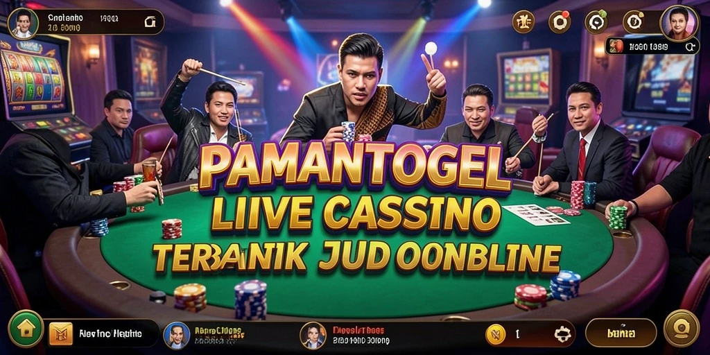 Screenshot gameplay Live Casino PAMANTOGEL yang menarik dan interaktif.