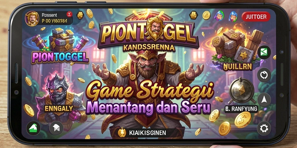 Tampilan gameplay Strategi PIONTOGEL yang menantang dan seru.