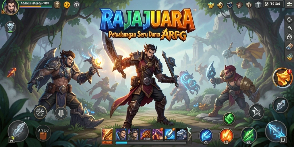 Gameplay menegangkan di RAJAJUARA yang memikat pemain.