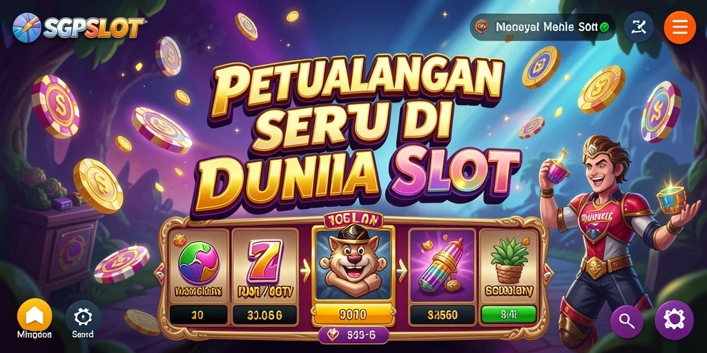 Tampilan menarik dari gameplay SGPSLOT yang penuh petualangan.