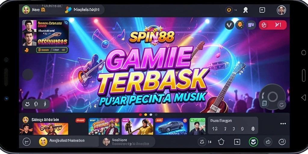 Gameplay SPIN88 dengan berbagai aksi musik yang menarik.